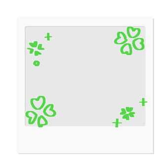 シンプルフォトフレーム5 フォトフレーム,フィルム,ポラロイド,シンプル,フレーム,四角,無地,白,背景素材,写真のイラスト素材