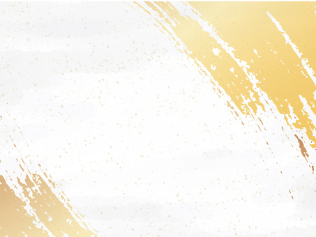 金下地03 筆,金色,和紙,和風,金,枠,紙,ギザギザ,テクスチャー,クリーム色のイラスト素材