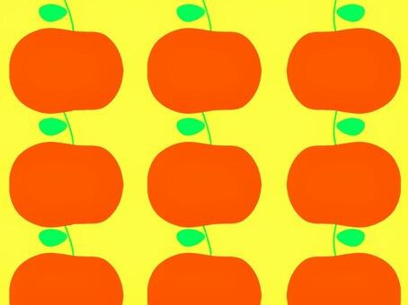 赤りんご（背景黄色） 赤りんご,並ぶ,くだもの,食べ物,可愛い,壁紙,背景,りんご,フルーツのイラスト素材