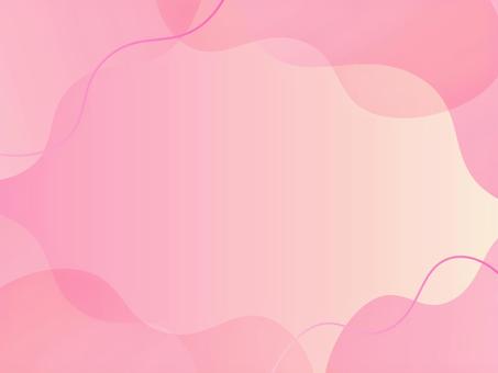 流体シェイプの透明感グラデ背景 ピンク  背景,グラデーション,流体シェイプ,フレーム,ピンク,フェミニン,透明感,飾り枠,見出し,タイトルのイラスト素材
