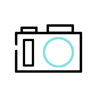 カメラのアイコン カメラのアイコン カメラ,写真,シンプルのイラスト素材