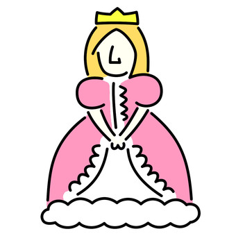 チェスのクイーン（女王） クイーン,チェス,駒,ボードゲーム,中世,ヨーロッパ,人,歴史,女王,ドレスのイラスト素材