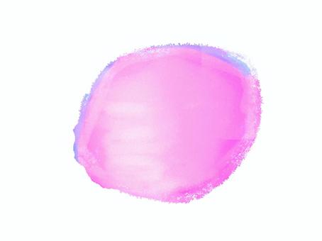 ピンクのかわいい水彩フレーム＿オシャレ 水彩,フレーム,オシャレ,かわいい,枠,絵具,雫,水滴,にじみ,ぼかしのイラスト素材