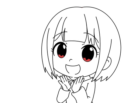 嬉しそうな表情イラスト 無料イラストなら イラストac