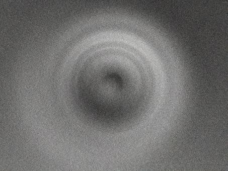 砂状ノイズののった神秘的な同心円のグラデ ノイズ,砂,むら,濃淡,グラデーション,モノクロ,同心円,円形,サークル状,抽象のイラスト素材