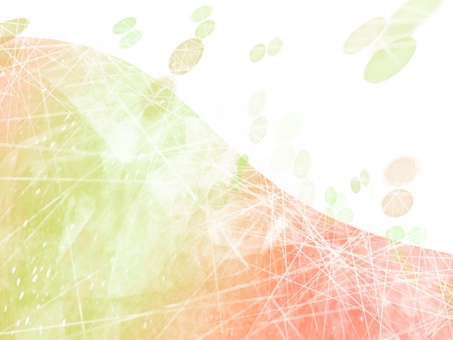 彩光の波-オレンジ05 抽象,背景,グラデーション,光,柔らかい,上品,高級感,透明感,デザイン,シンプルのイラスト素材