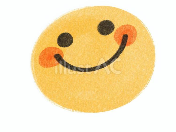 にこにこマークの笑顔 にこにこ,アイコン,笑顔のイラスト素材