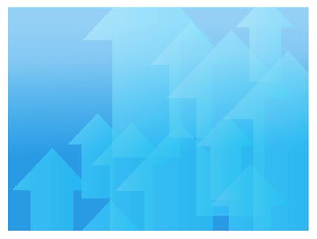 上昇イメージのビジネス背景イラスト 矢印,ビジネス,青色,スタイリッシュ,シンプル,背景,上昇,図形のイラスト素材