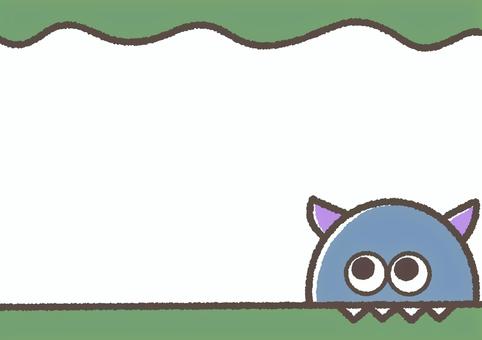 Cute monster frame, JPG and PNG Cute monster frame, monster, frame, frame, JPG and PNG