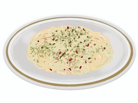 ペペロンチーノ(2） ペペロンチーノ,パスタ,スパゲティ,麺類,料理,食べ物,イタリア,フリー素材,無料,イラストのイラスト素材