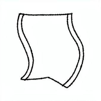 手描きのリボンのフレーム18 手描きのリボンのフレーム18 フレーム,リボン,スクロール,枠,飾り枠,アイコン,見出し,タイトル,装飾,アイキャッチのイラスト素材