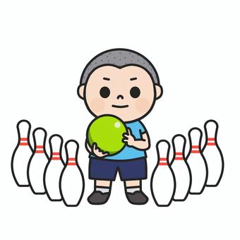ボーリング大会でストライクを狙う男の子5 ボーリング大会でストライクを狙う男の子5 ボーリング,ボウリング,パンダ,ボーリング場,レジャー,遊び,ストライク,ピン,ボール,球のイラスト素材