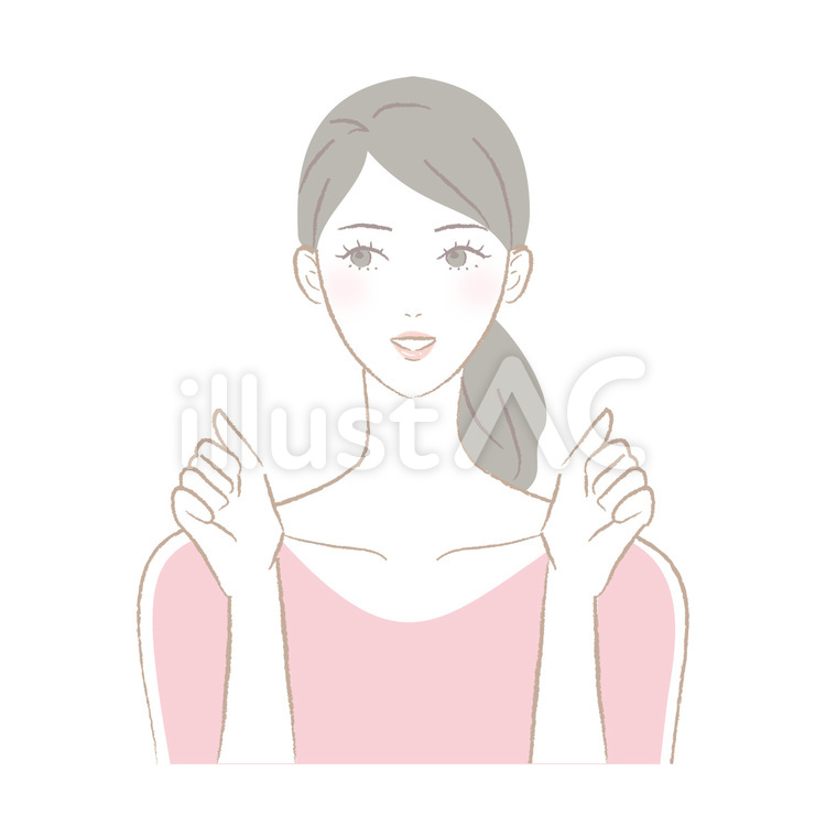美容系女性29 美容,女性,女のイラスト素材
