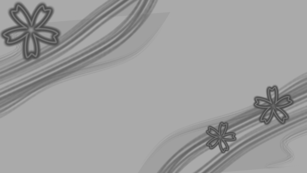 サクラ　壁紙（水墨風）