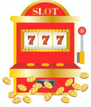 Illustration, gambling, slot machine, entertainment, 