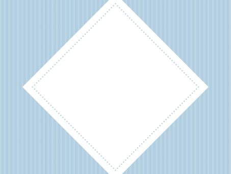 ダイヤ抜きシンプル波形3a 枠,フレーム,シンプル,べた塗,点線,囲み,ライン,線,余白,かわいいのイラスト素材