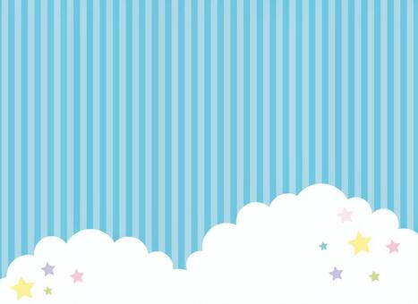 air, cloud, star, stripe, JPG, PNG and EPS