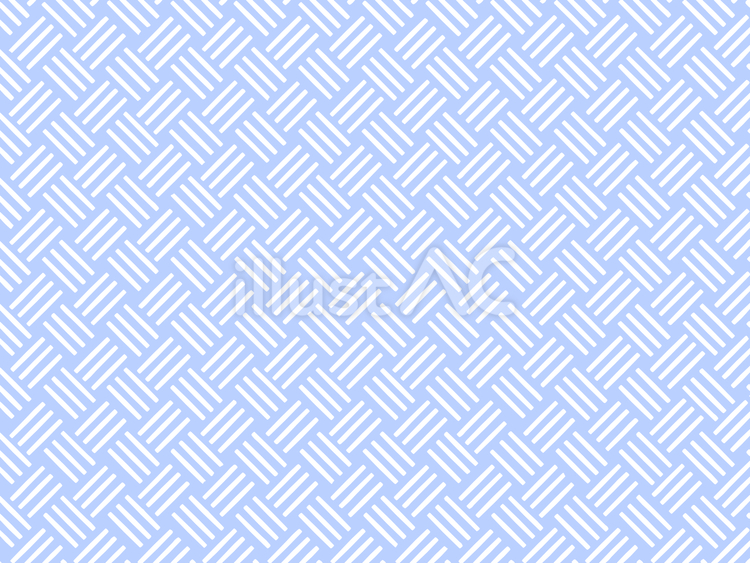 白抜きの網代模様（あじろもよう）（青） 網代,斜め格子,チェックのイラスト素材