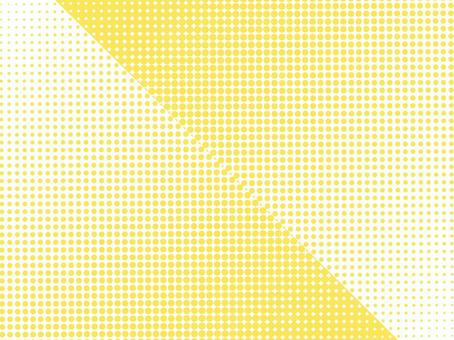 Halftone background material yellow, , JPG, PNG and AI