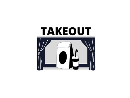 Illustration, take out, takeaway, take-out, 