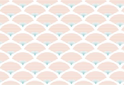 coral fan background, JPG, PNG and AI coral fan background, fan, folding fan, japanese style, JPG, PNG and AI