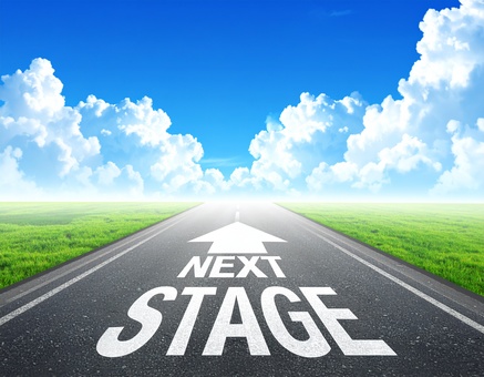 次のステージへ 次のステージへ ネクスト,次へ,ステップ,空,道のイラスト素材