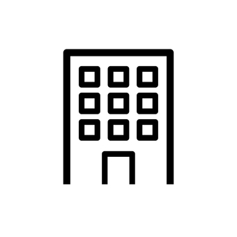 マンション,ビルのアイコン マンション,ビル,建物,オフィス,家,アイコン,不動産,ホーム,マイホーム,物件のイラスト素材