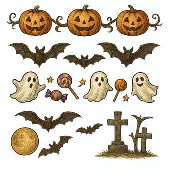 ハロウィン素材
