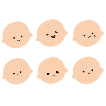 Illustration, baby, children, a nursery school, 