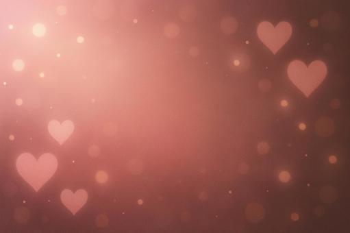 ピンクとチョコのバレンタイン用背景 バレンタイン,ハート,背景,ピンク,ブラウン,チョコレート,光,ぼけ,きらめき,かわいいのイラスト素材