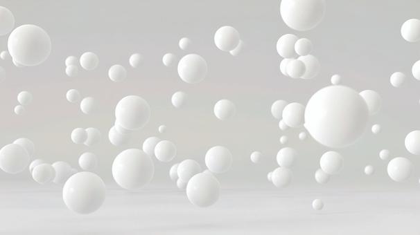 白色抽象 3D 背景。彈跳球, JPG 白色抽象 3D 背景。彈跳球, , JPG