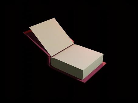 開いた本 開いた本 本,3d,空白のイラスト素材