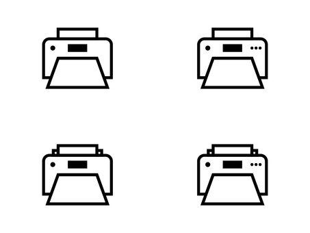 Illustration, printer, printing, copy, 
