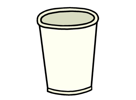 紙コップ 紙コップ,容器,飲用,ポリエチレン加工,消耗品,イラストのイラスト素材