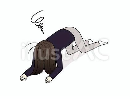 落ち込む女性