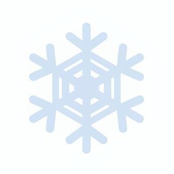 冬イラスト98 雪の結晶,結晶,冬,冷たい,寒い,シンプル,かわいい,青,12月,1月のイラスト素材