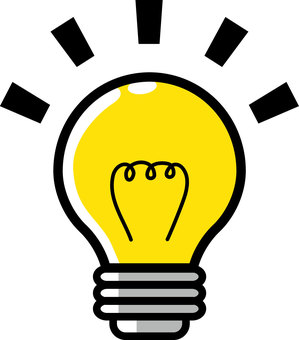 電球輝きライト 電球,電気,豆電球,ライト,光,輝き,ひらめき,アイデア,マーク,ピクトグラムのイラスト素材