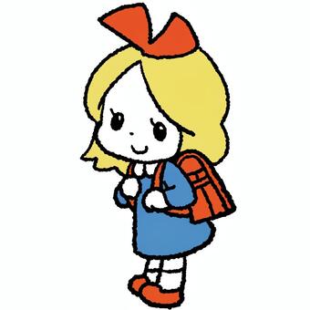 Elementary school girl, JPG Elementary school girl, , JPG