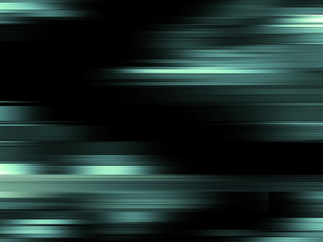 サイバー調のエメラルドグリーンの縞柄 サイバー,エメラルドグリーン,緑,黒背景,グラデーション,透明感,立体的,縞,ライン,線のイラスト素材
