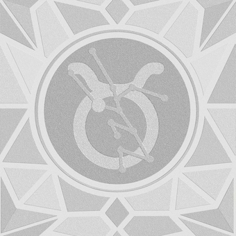 シームレスなモザイク牡牛座　ｐ エンボス 牡牛座,おうし座,星占い,ホロスコープ,占星術,12星座,宇宙,天体,天文,ギリシャ神話のイラスト素材