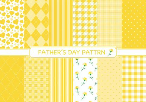 Illustration, father's day, dad, yellow, 