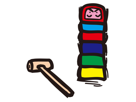 だるま落とし