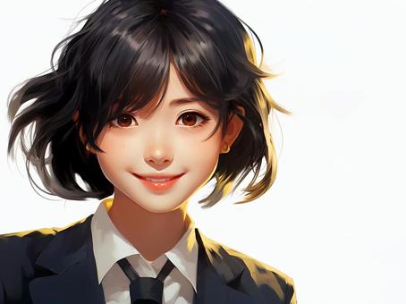 制服女子