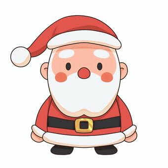 サンタさん クリスマス,サンタクロース,冬,かわいい,サンタ,png,jpeg,背景なし,商用利用可能,季節のイラスト素材