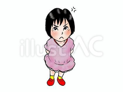 プンプンな女の子