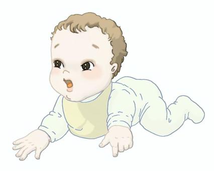 Illustration, baby, infant, an infant, 