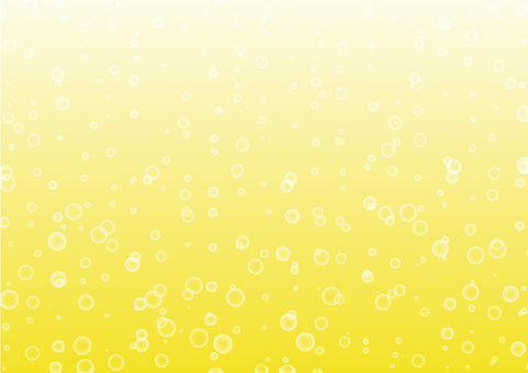ビールの背景 ビール,発泡酒,泡,発泡,黄色,しゅわしゅわ,炭酸,背景,イラスト,ベクターのイラスト素材