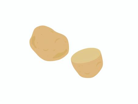 ジャガイモのイラスト ジャガイモ,じゃがいも,野菜のイラスト素材