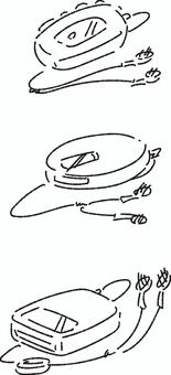 いろいろな音楽プレーヤーのセット　線のみ カセットプレーヤー,cdプレーヤー,mdプレーヤー,音楽,かわいい,なつかし,手描き,ベクター,イラスト,シンプルのイラスト素材