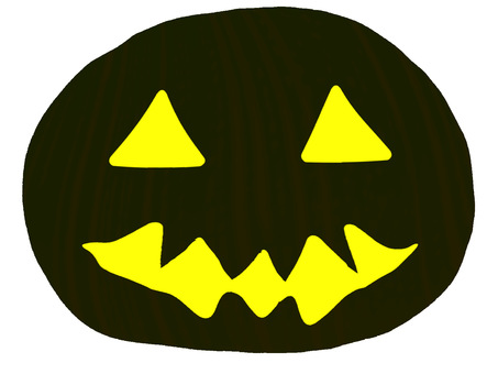 Halloween pumpkin silhouette, halloween, pumpkin, black, JPG and PNG